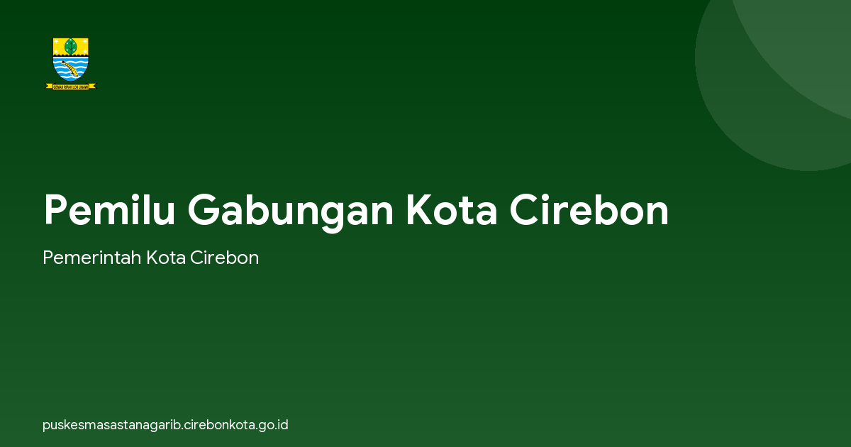 Pemilu Gabungan Kota Cirebon
