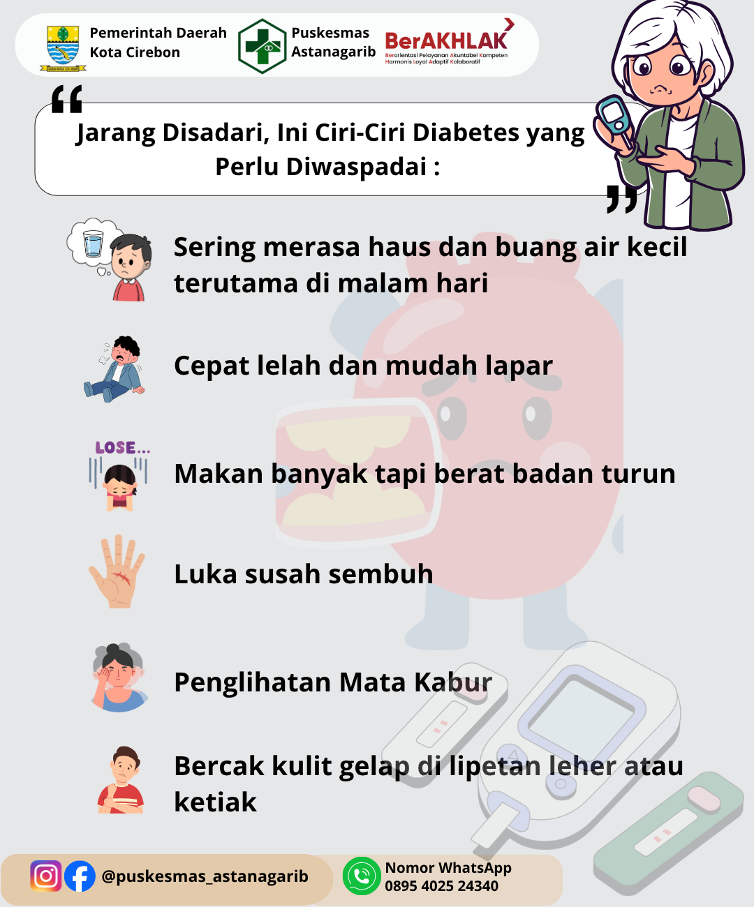 Ciri-Ciri Diabetes yang Harus Diwaspadai