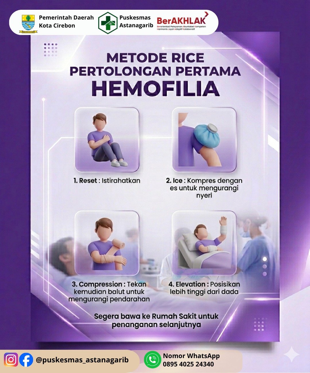 Metode Pertolongan Hemofilia